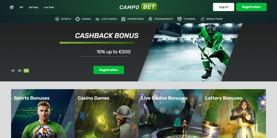 Anteprima del sito CampoBet