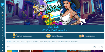 Casino Estrella のサイトプレビュー