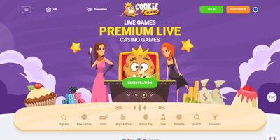 Превью сайта Cookie