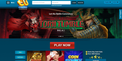 Aperçu du site EUcasino