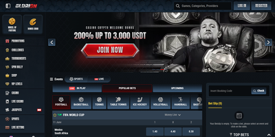 Glorion websted forhåndsvisning