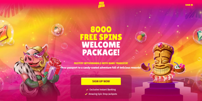 Prévia do site de Mad Rush